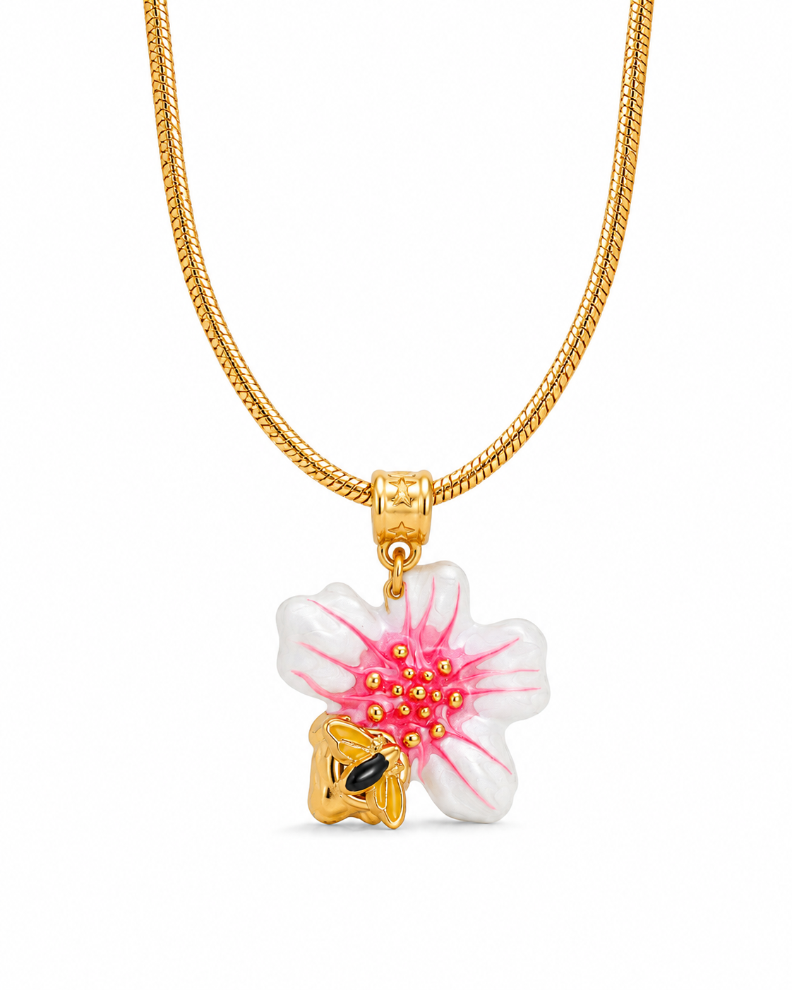 Necklace Blossom Bee Jewelry Series