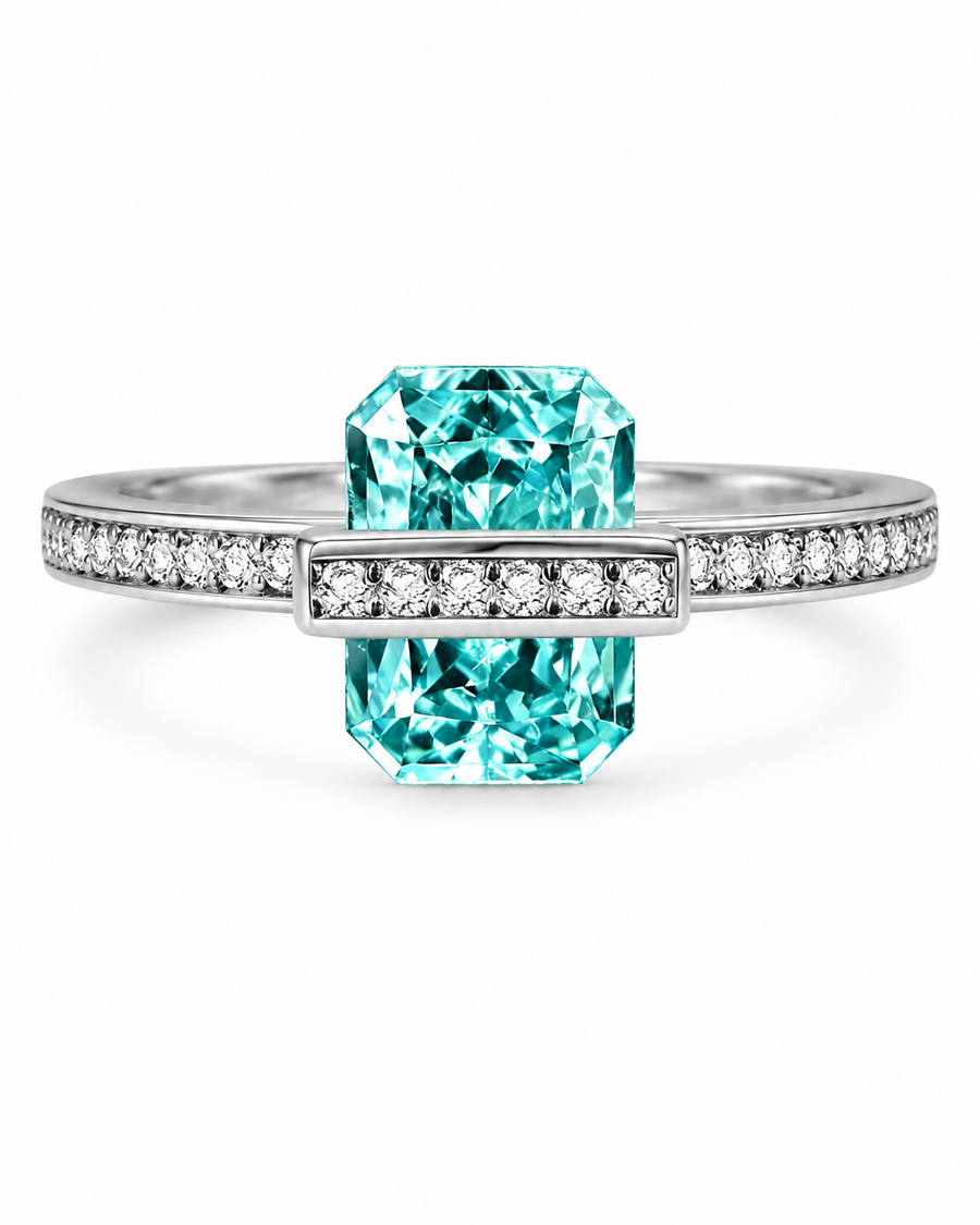 Aveline Radiant Crystal Ring