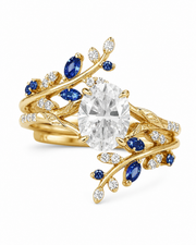 Elowen Sapphire Vine Ring