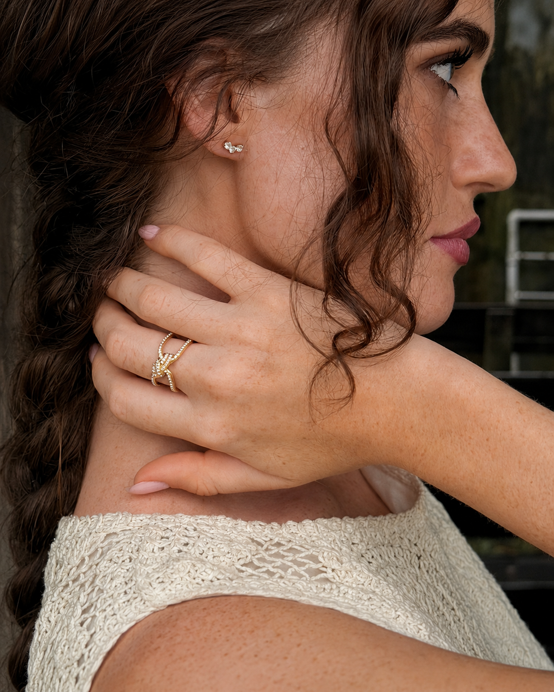 Celeste Bow Ring additional view 5