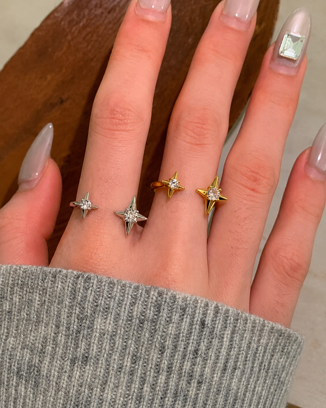 Nova Crystal Star Ring additional view 3