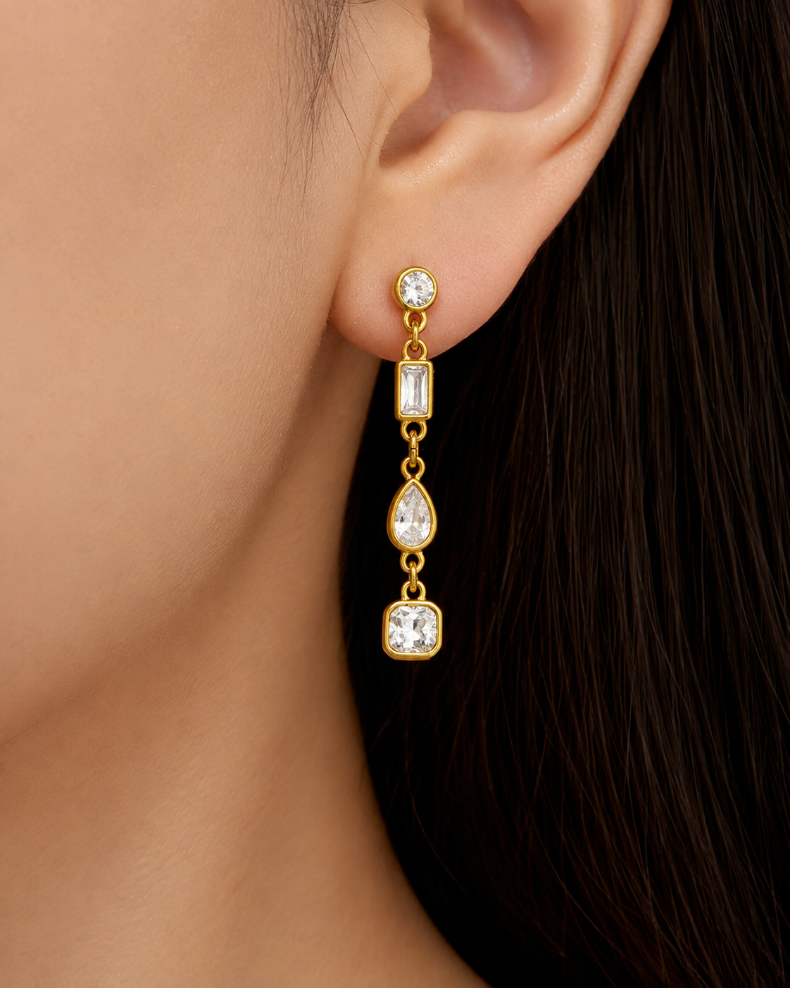 Crystal Drop Earring Series additional view 6