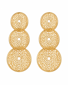 Liora Mesh Drop Earrings