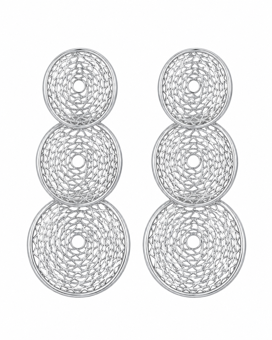 Liora Mesh Drop Earrings