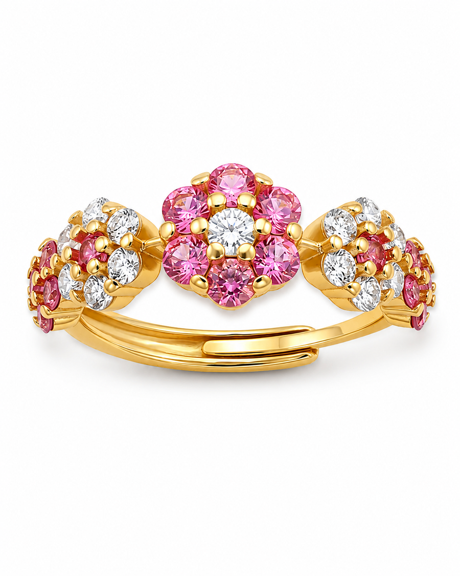 Sakura Bloom Open Ring