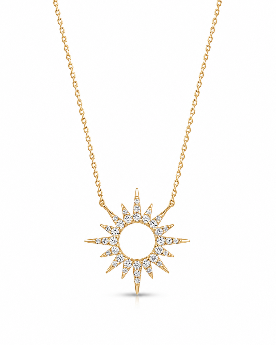 Sunburst Lace Necklace