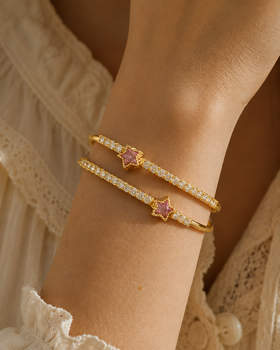 Celeste Star Cuff Bracelet