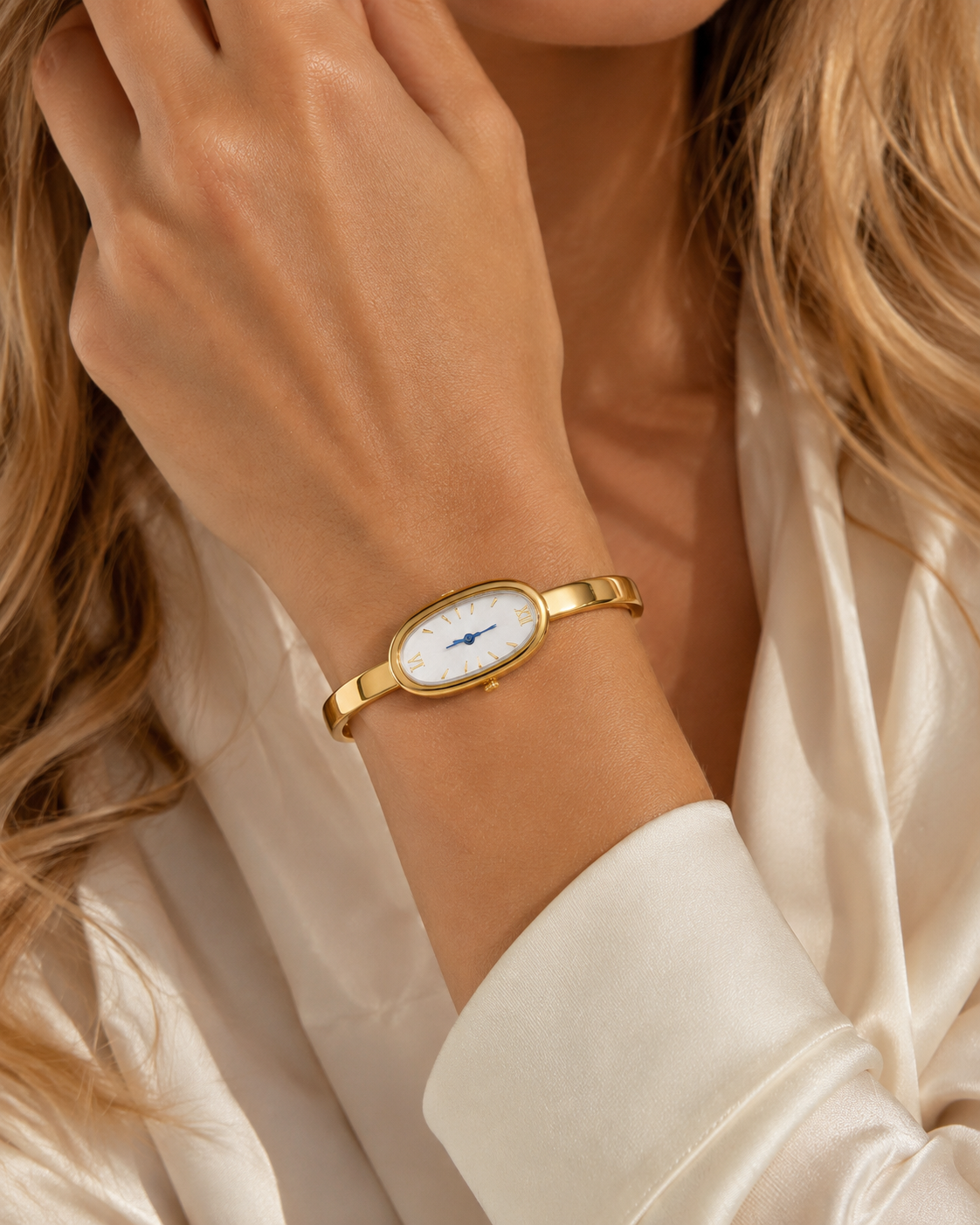 Aurelia Oval Bangle Watch additional view 3