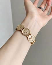 Vintage Coin Disc Bracelet additional view 3