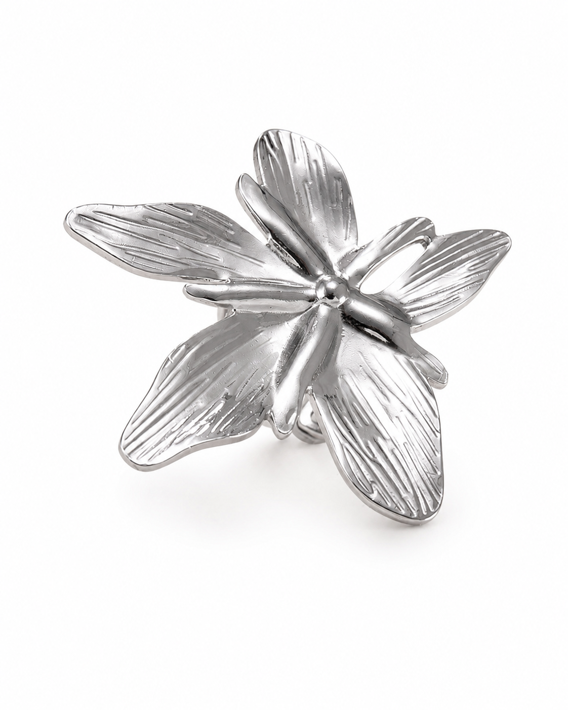 Florale Sculptural Flower Ring Series
