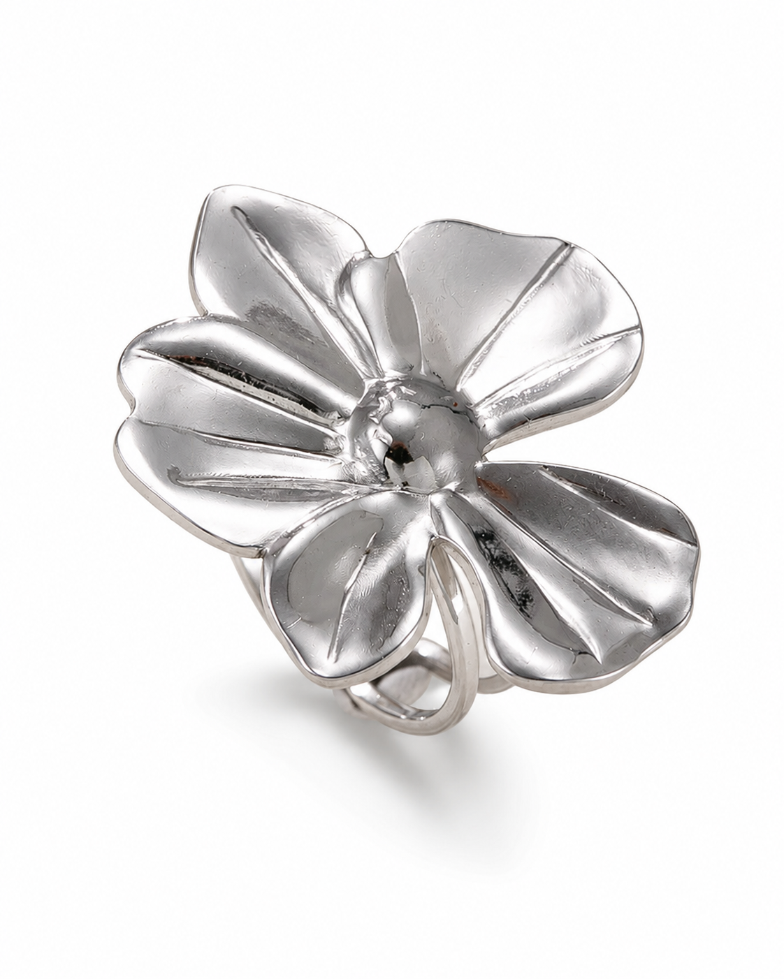 Florale Sculptural Flower Ring Series