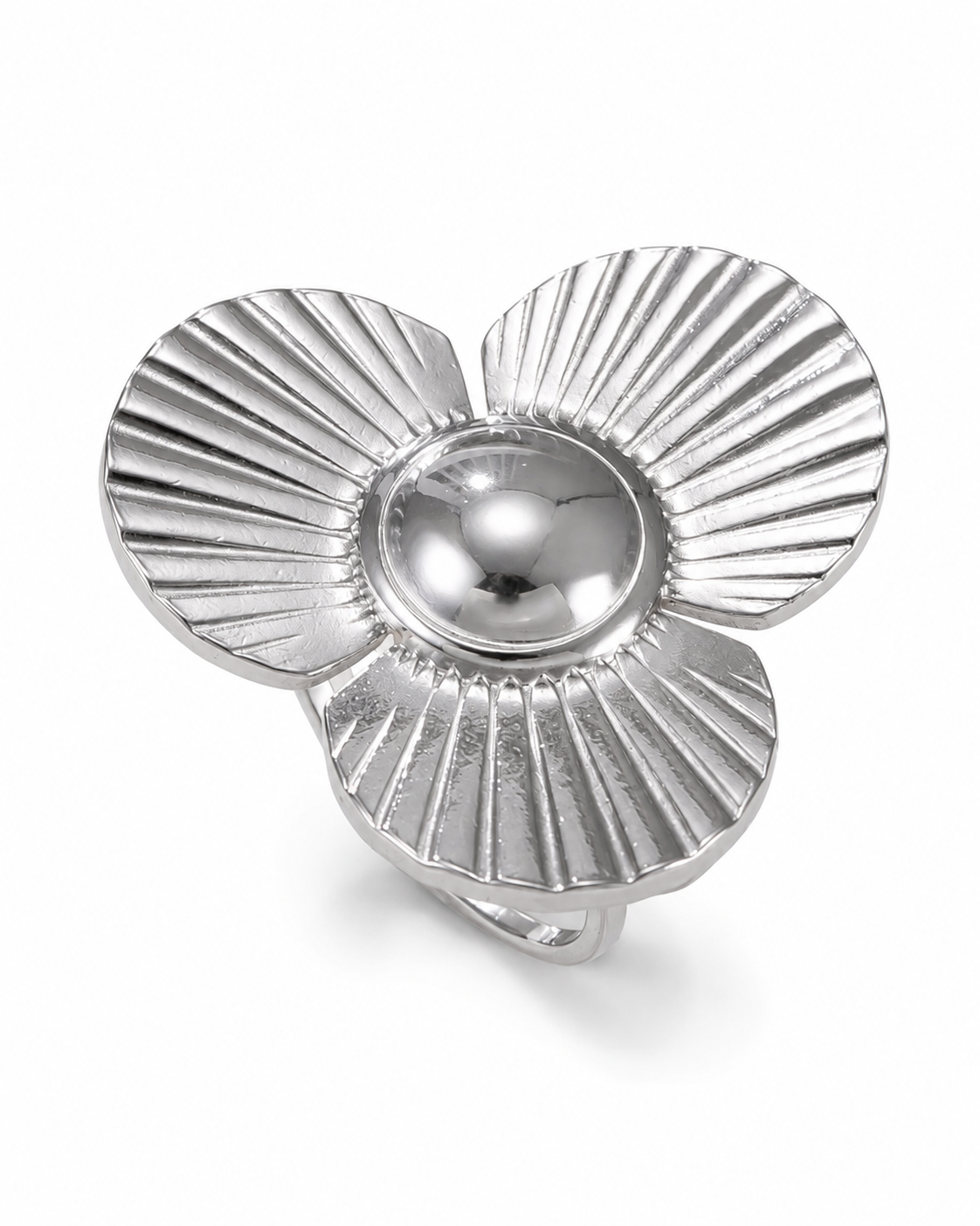 Florale Sculptural Flower Ring Series