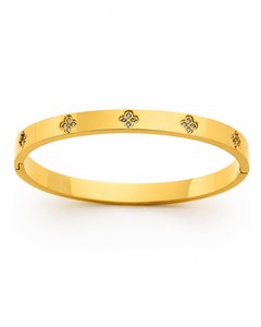 Clover Bangle Bracelet