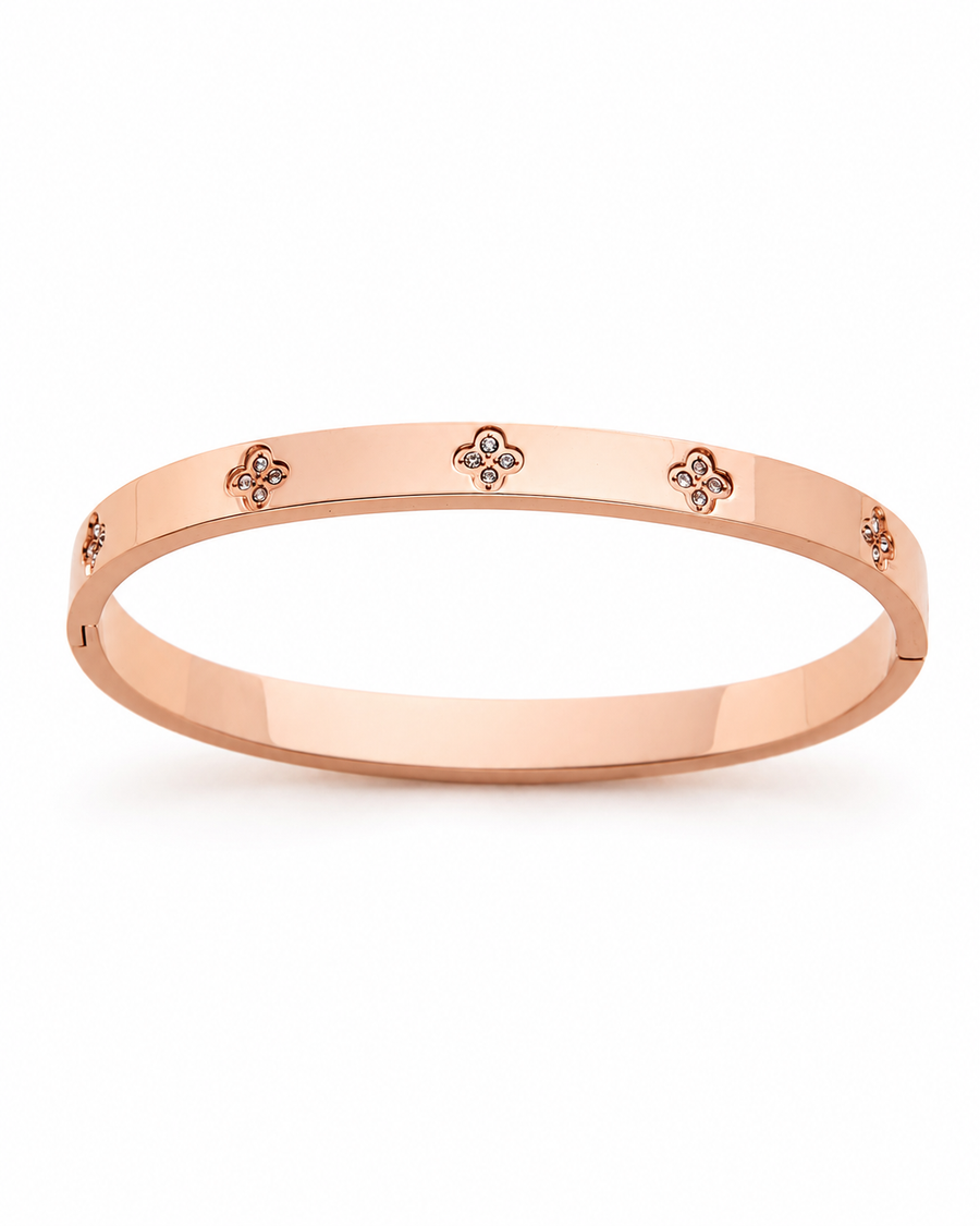 Clover Bangle Bracelet