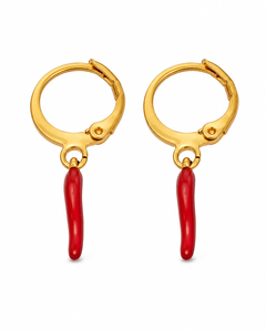 Lucky Charm Hoop Earrings Series