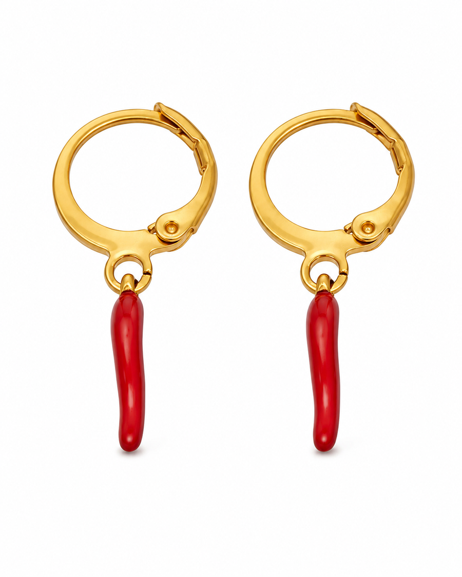 Lucky Charm Hoop Earrings Series