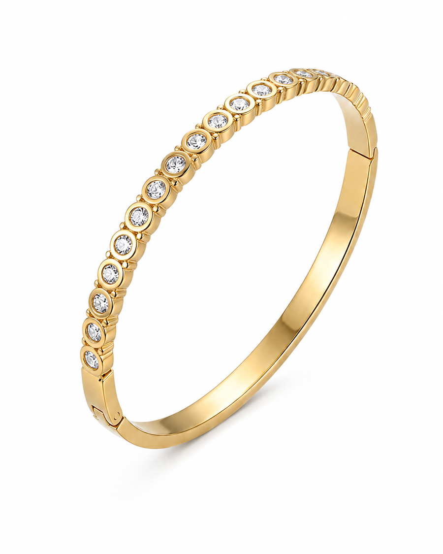 Pavé Crystal Cuff Bracelet
