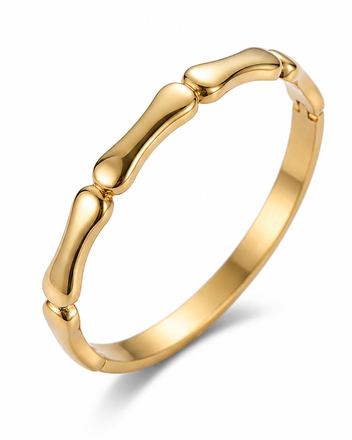 Sculpted Curve Sculpted Gold Bangle Series