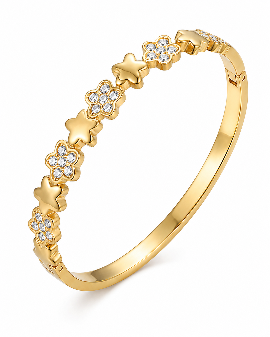 Star Bloom Cuff Bracelet