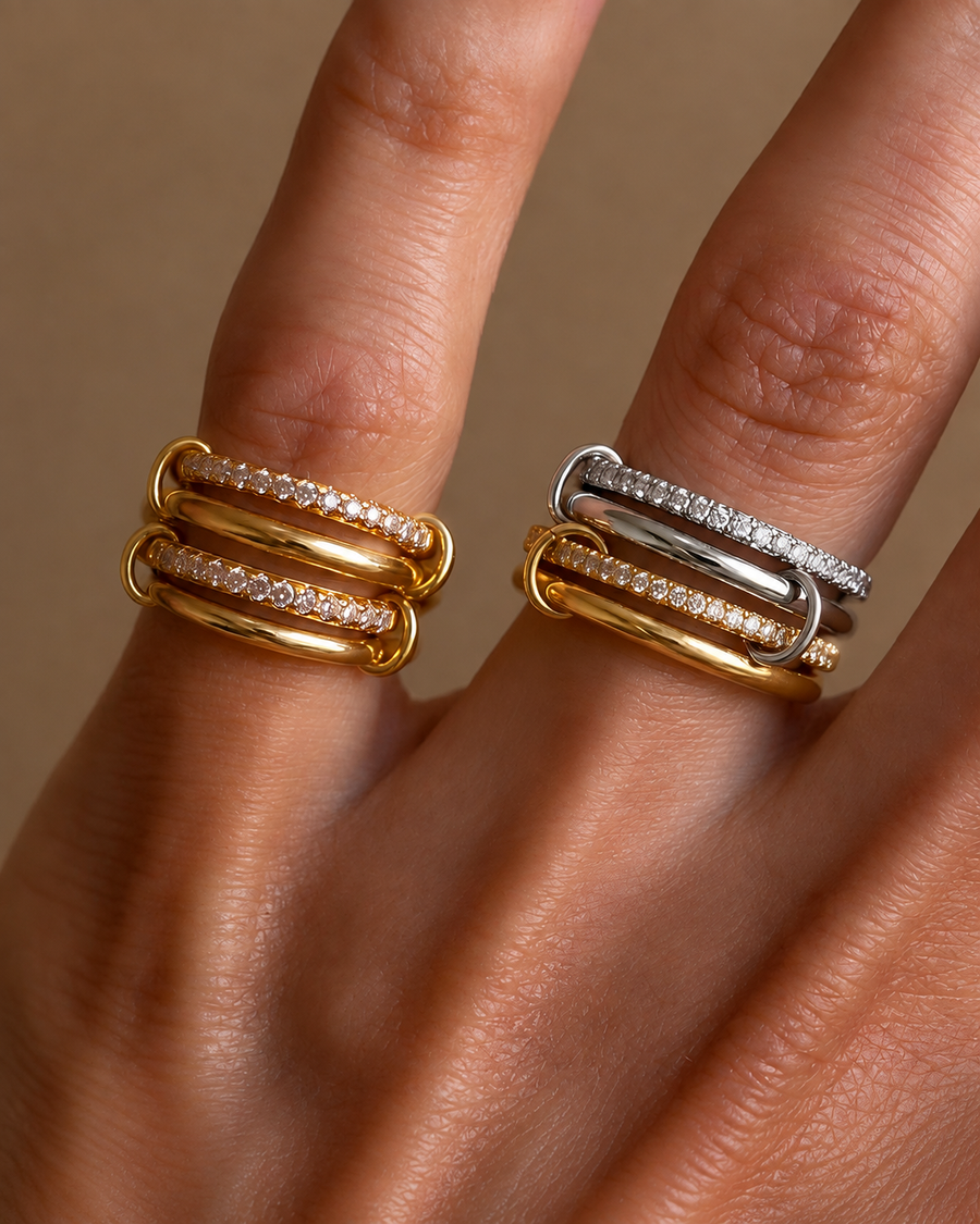 Celestial Layered Ring Series