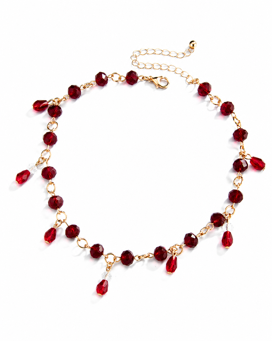 Noiré Crystal Drop Necklace Series