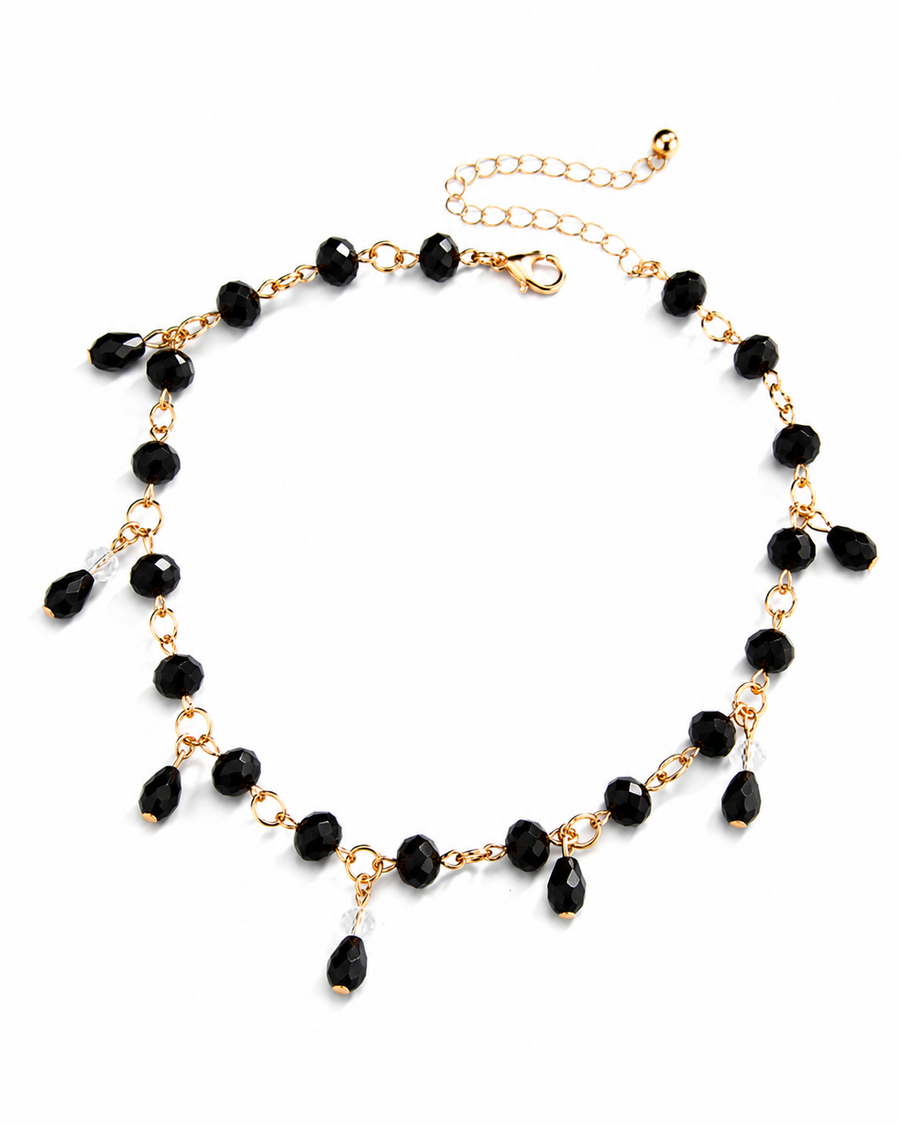 Noiré Crystal Drop Necklace Series