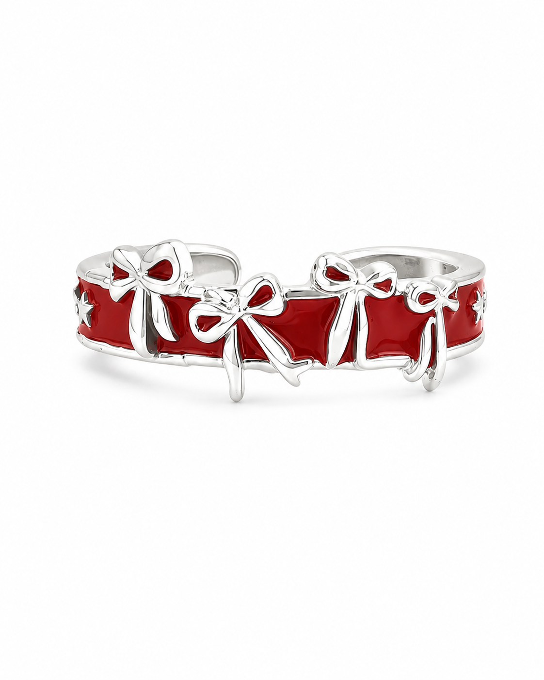 Ruby Bow Amelia Ruby Bow Ring Series