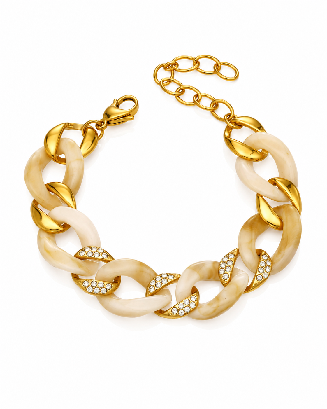 Solenne Ivory Link Bracelet