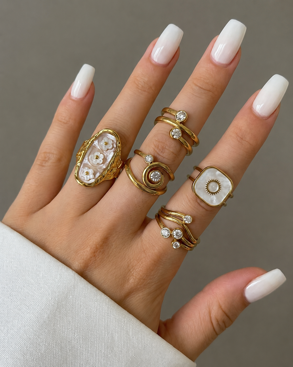 Aurelia Sculptural Ring Series additional view 6