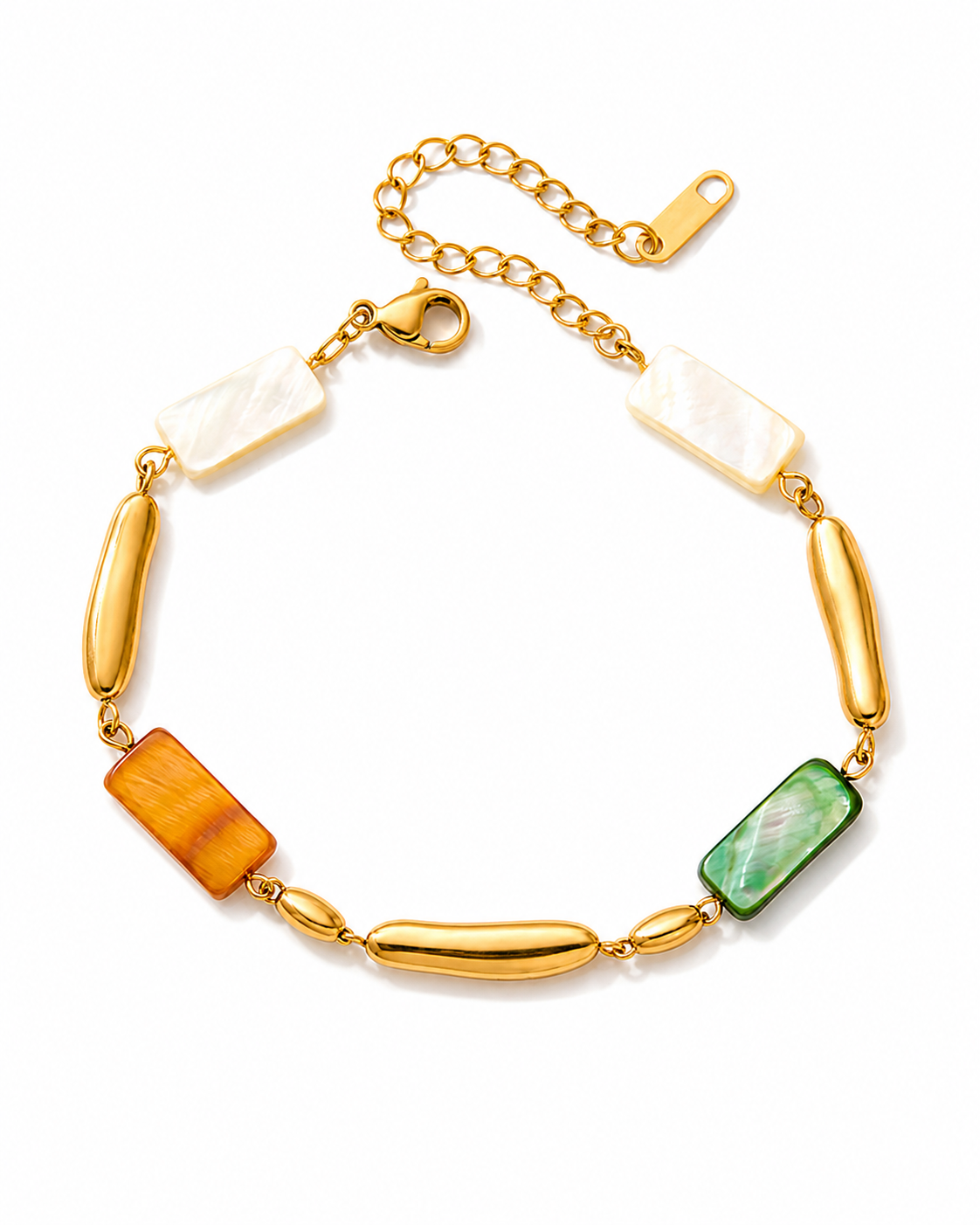 Bracelet Marina Shell Link Jewelry