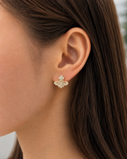 Celestia Orbit Stud Earrings additional view 3