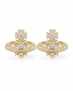 Celestia Orbit Stud Earrings
