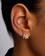 Liora Bloom Ear Jacket Earrings alternate view