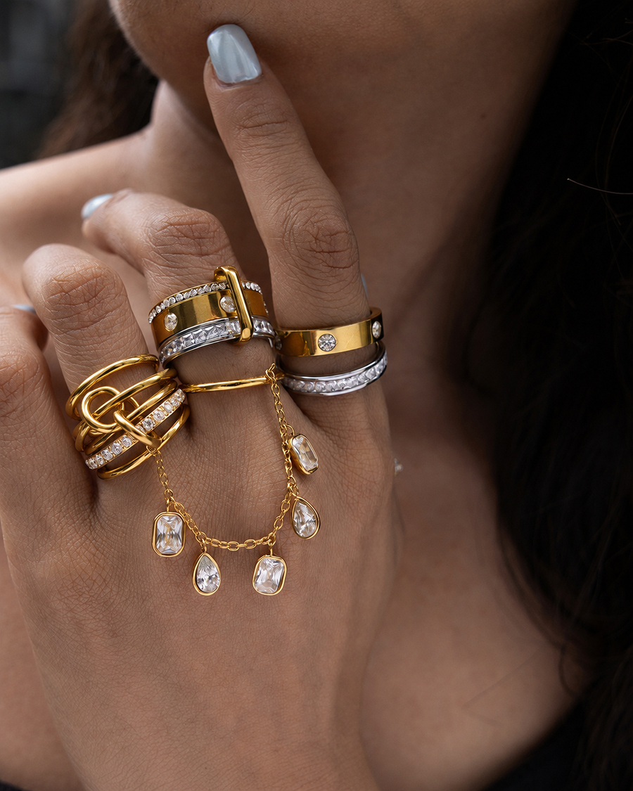Éclat Sculptural Ring Series