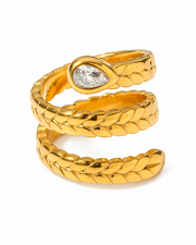Style 10 Ophidia Sculptural Ring Series