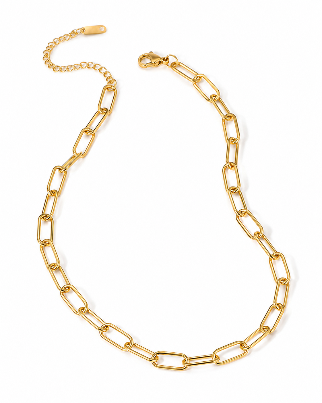 Paperclip Chain Celestial Necklace Series