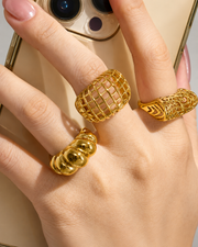 Sculptural Statement Ring Series additional view 9