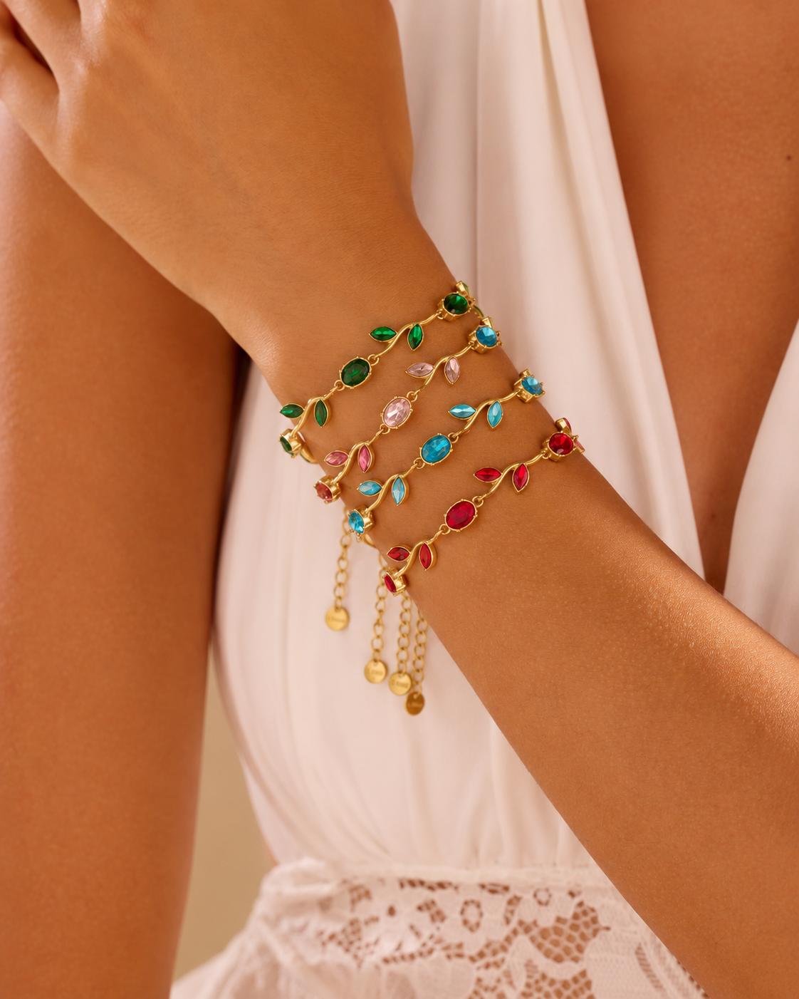 Crystal Vine Bracelet additional view 5