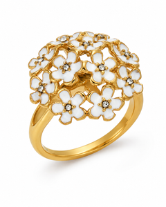 Golden Bloom Ring Series