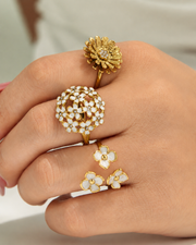 Golden Bloom Ring Series additional view 5
