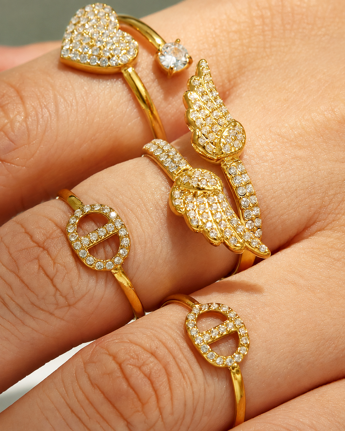 Crystal Symbol Ring Series additional view 4