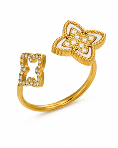 Orbit Crystal Ring