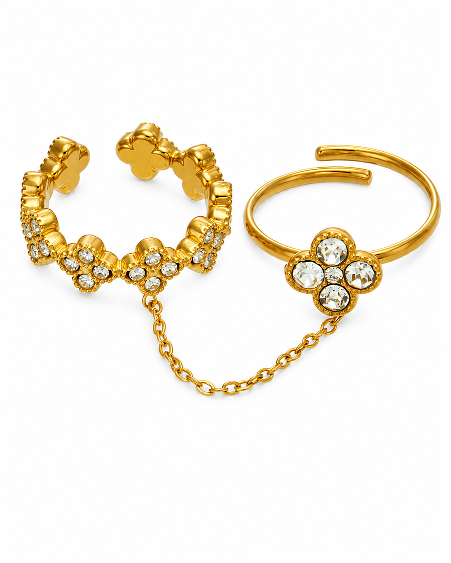 Orbit Crystal Ring