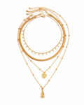 Layered Drop Necklace