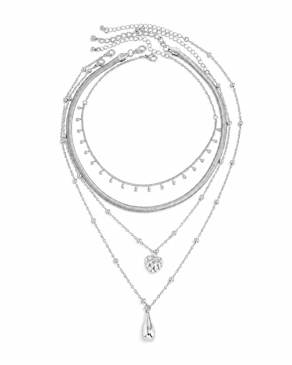 Layered Drop Necklace