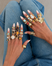 Golden Muse 35-Piece Ring Set