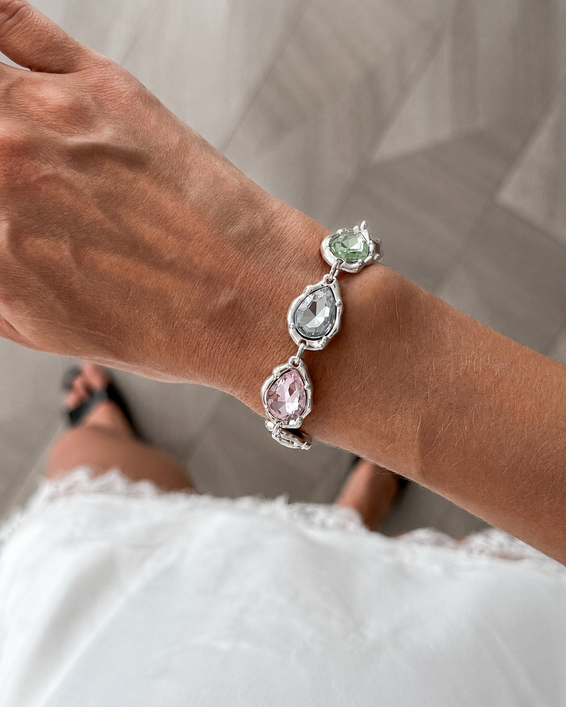 Aurora Teardrop Bracelet