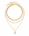 Mira 3-Piece Layered Necklace Set