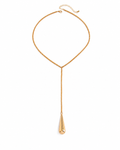 Teardrop Lariat Necklace