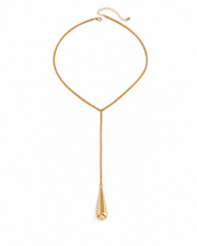 Teardrop Lariat Necklace
